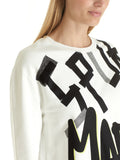 Sweatshirt mit Buchstaben-Print